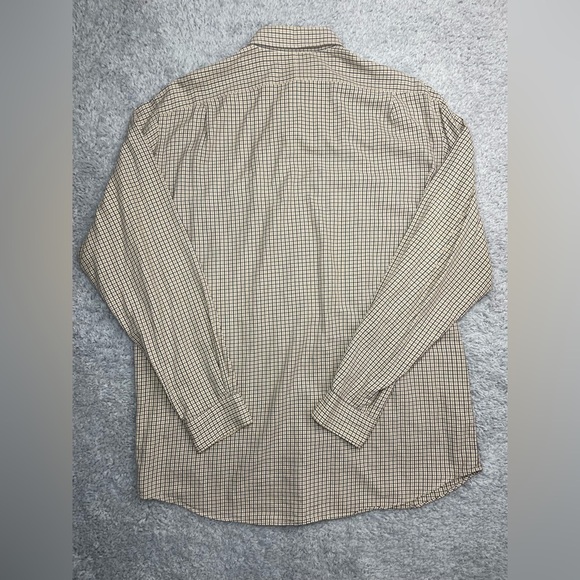 Vintage Polo Ralph Lauren Shirt Mens Large Plaid Button Down Casual Comfy Lived - Picture 6 of 7